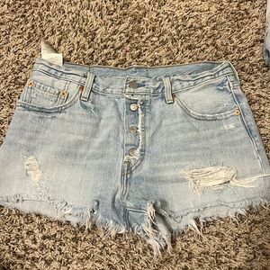 Denim levi 501 short
